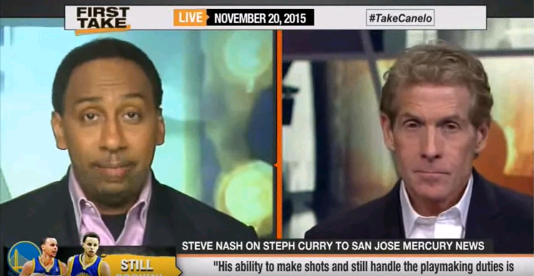ESPN First Take Stephen Curry & Warriors Make NBA History!