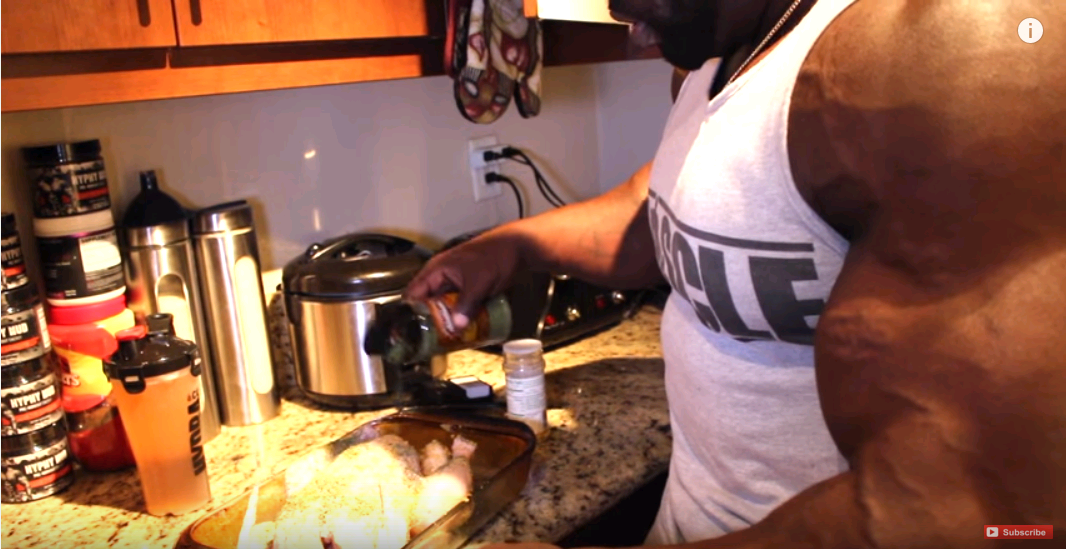 Cooking A Healthy Meal w/ Kali Muscle