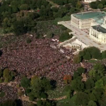 Thousands Chant Kendrick Lamar’s “Alright” at Million Man March Gathering