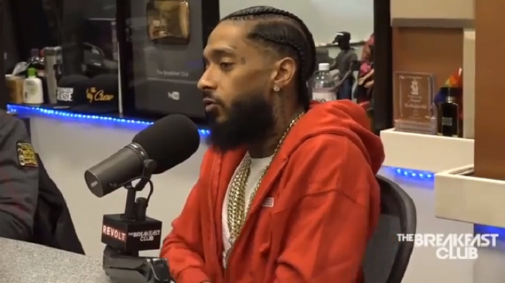 Nipsey Hussle Talks About Dr.Sebi’s Cure For All Diseases on The Breakfast Club