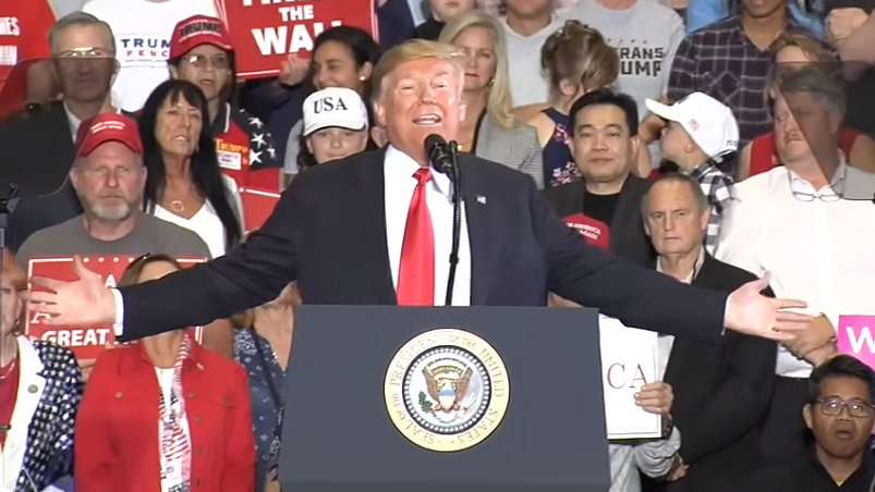 President Trump hosts ‘MAGA’ rally in Florida During Midterm Elections