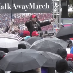 Will Johnson speaks during The #WALKAWAY March in Washington D.C.