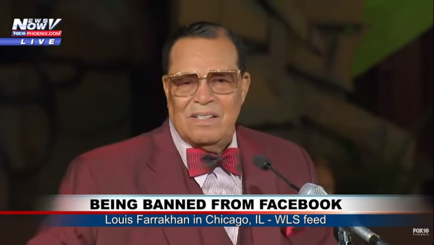 Facebook Ban Rally – Minister Louis Farrakhan in Chicago, IL